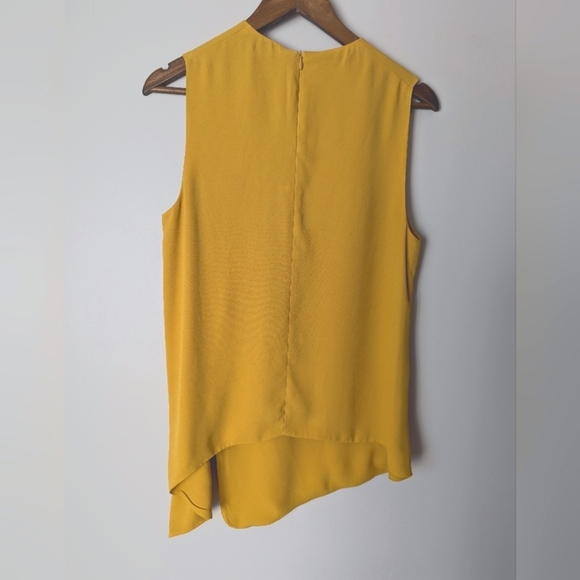Aritzia Yellow Sleeveless Blouse - Picture 2 of 9